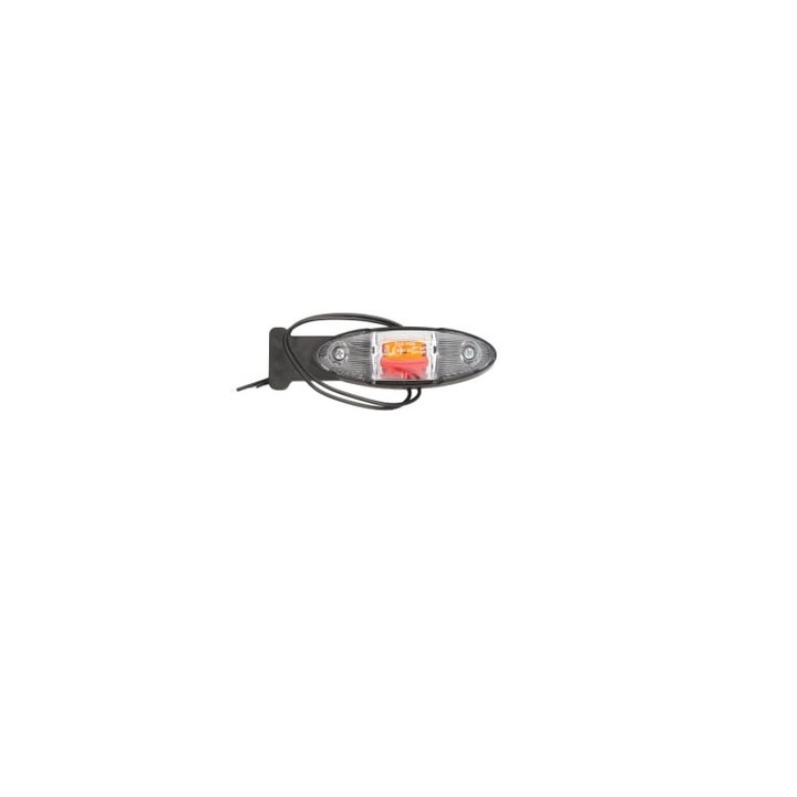 Габаритна лампа, съвместим LED 12-24V, бял/червен/оранжев модел 3, десен