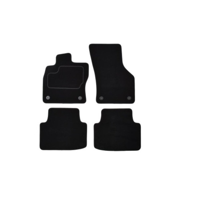 Set 4 covorase mocheta, pentru VW PASSAT B8 08.2014-