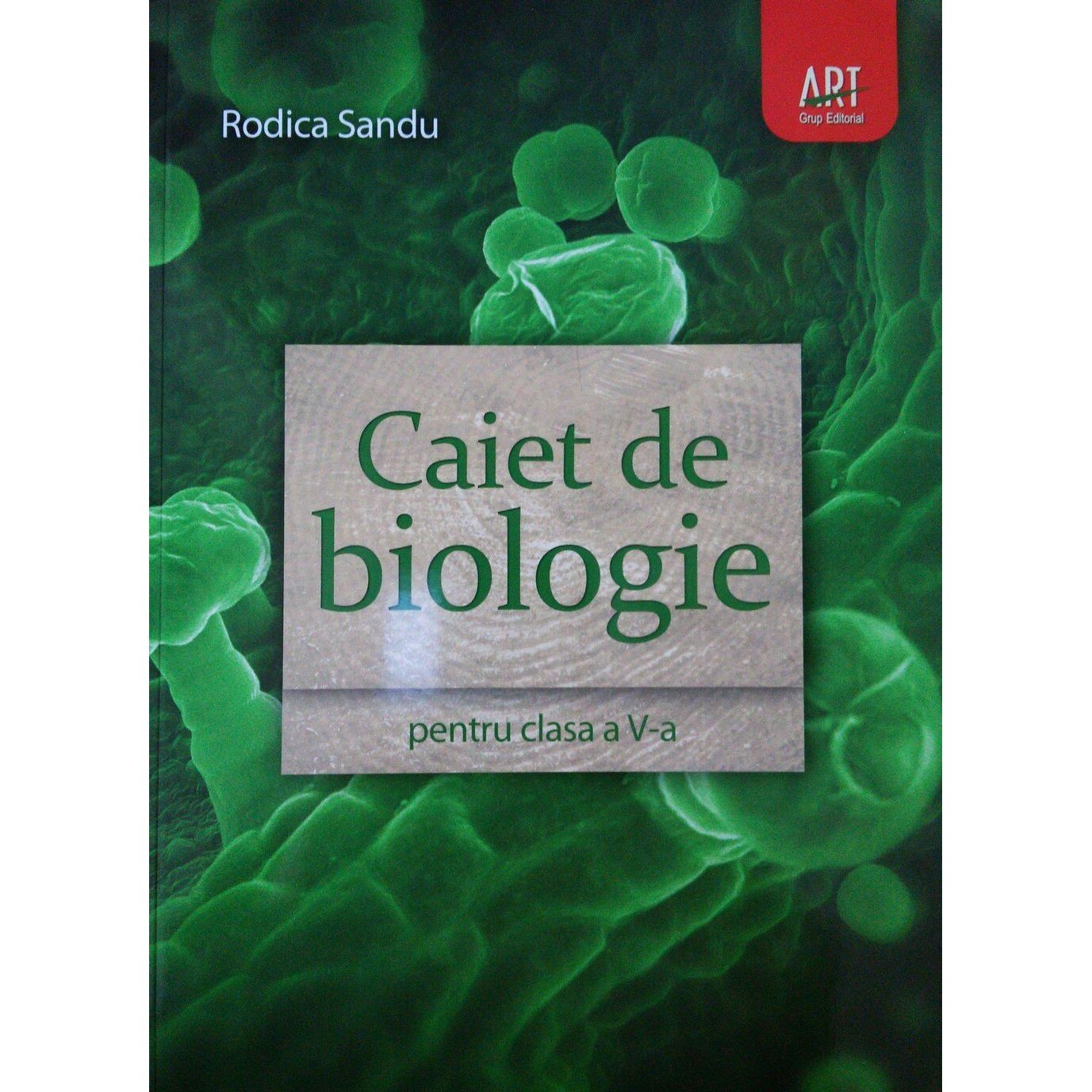 Caiet de biologie pentru clasa a V-a