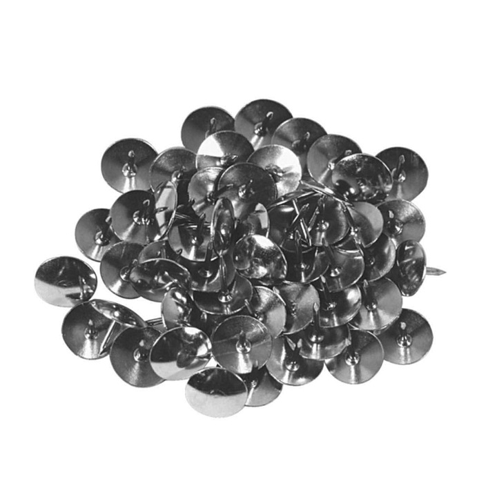 Pioneze argintii 50/cut