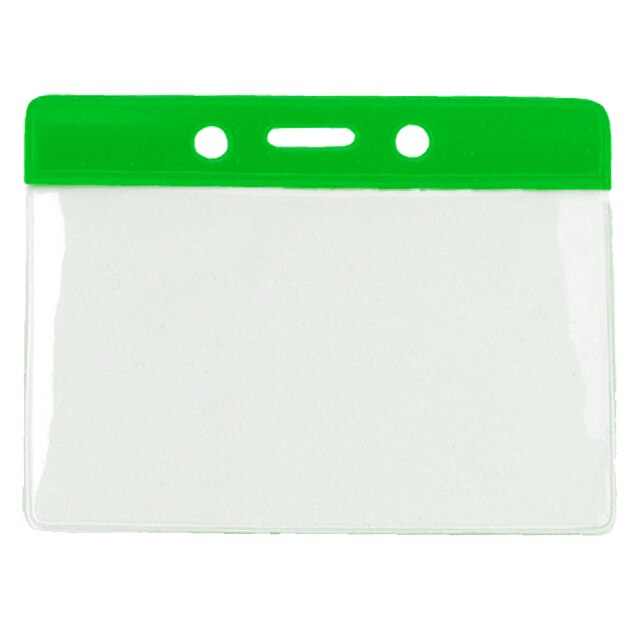 Portecuson orizontal banda color, Verde