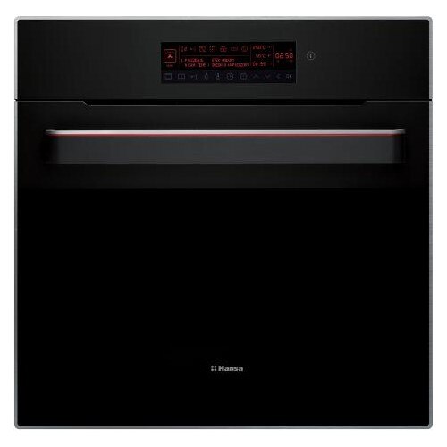 Cuptor incorporabil Hansa BOES696010 , Culoare Negru, 10 Functii, 37 Programe, Clasa Energetica A, Capacitate 66 l