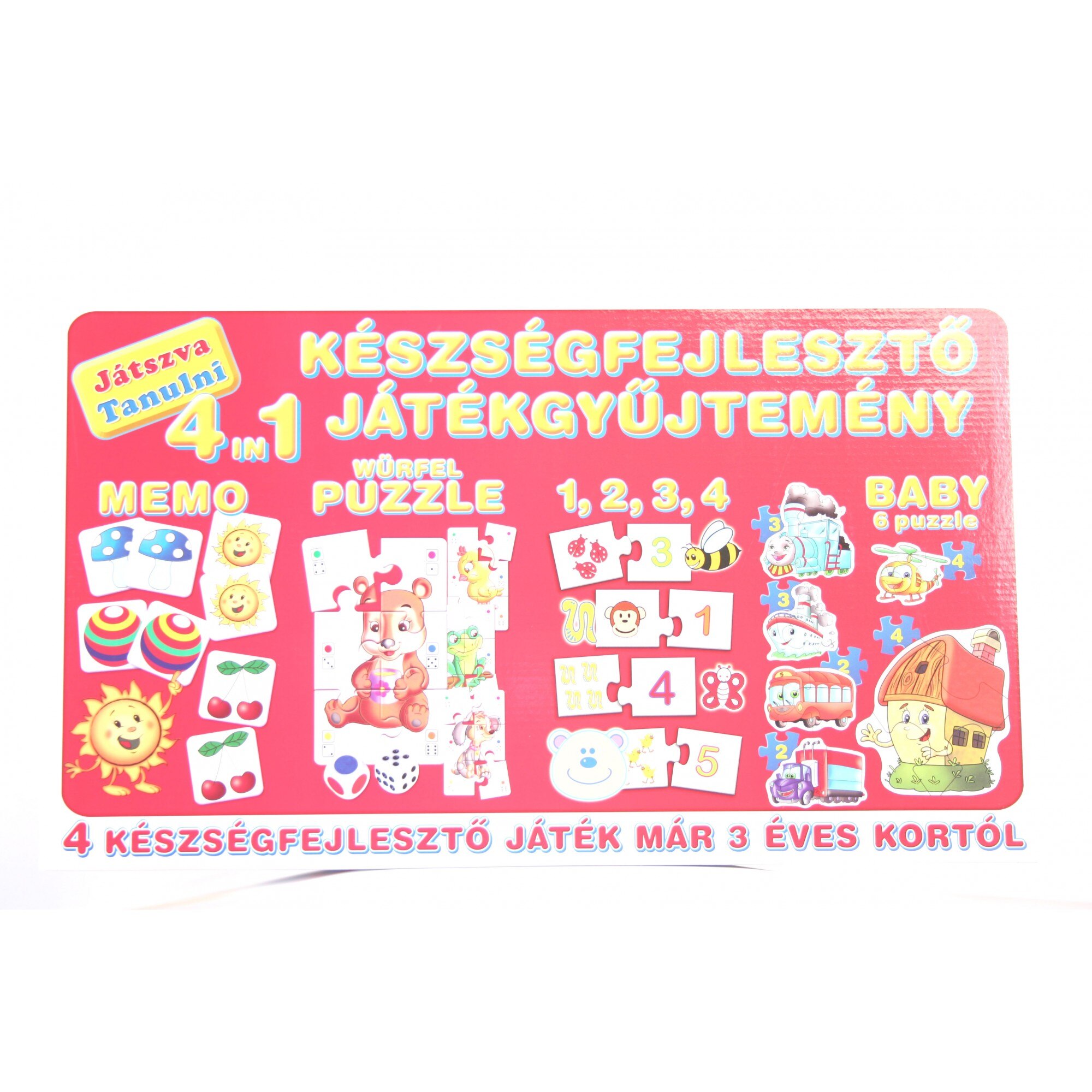 Joc Maxi Education Puzzle 4 in 1 Dohany