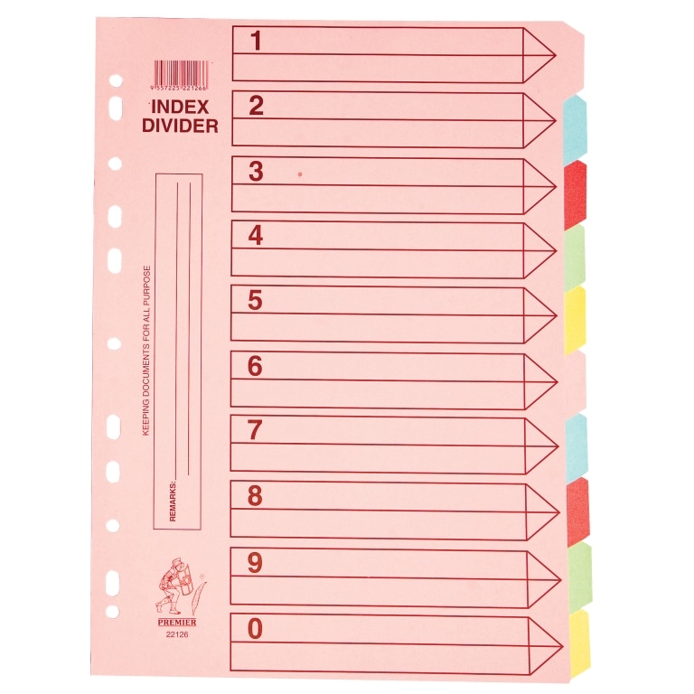 Index carton 10/set eMAG.ro