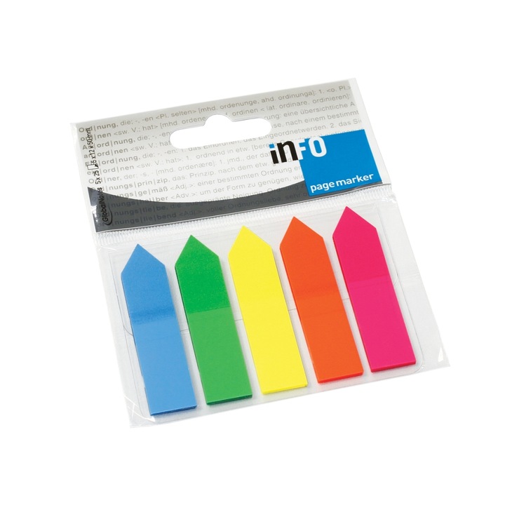 PageMarker sageata 5x12x50mm multicolor