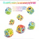 48 ​​részes építőkészlet, Bubble Build Pop gyerek játék