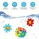 48 ​​részes építőkészlet, Bubble Build Pop gyerek játék