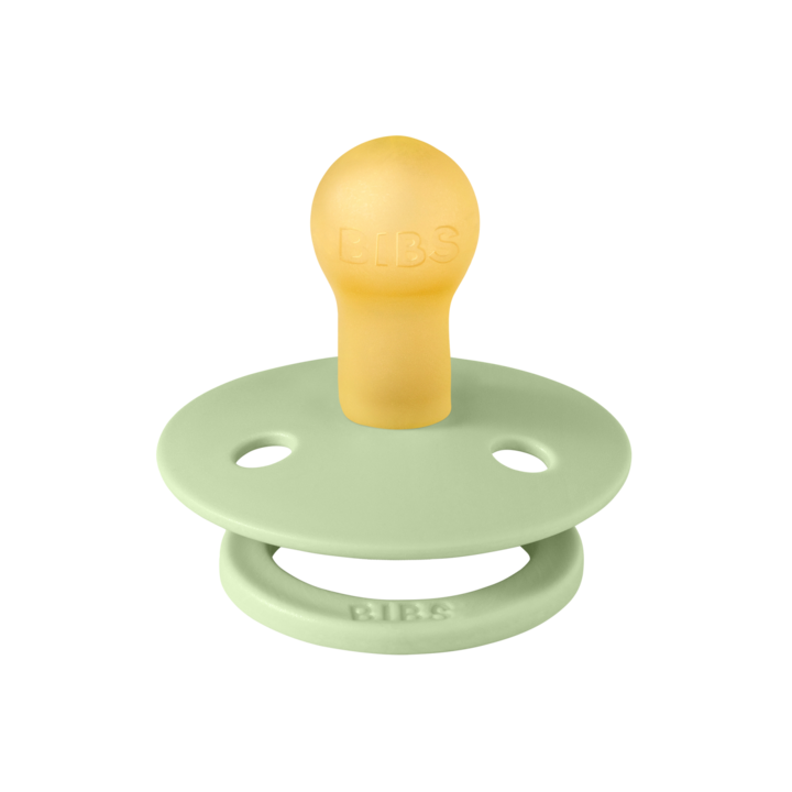 Suzeta anatomica din latex S Bibs Pistachio 010264, Verde