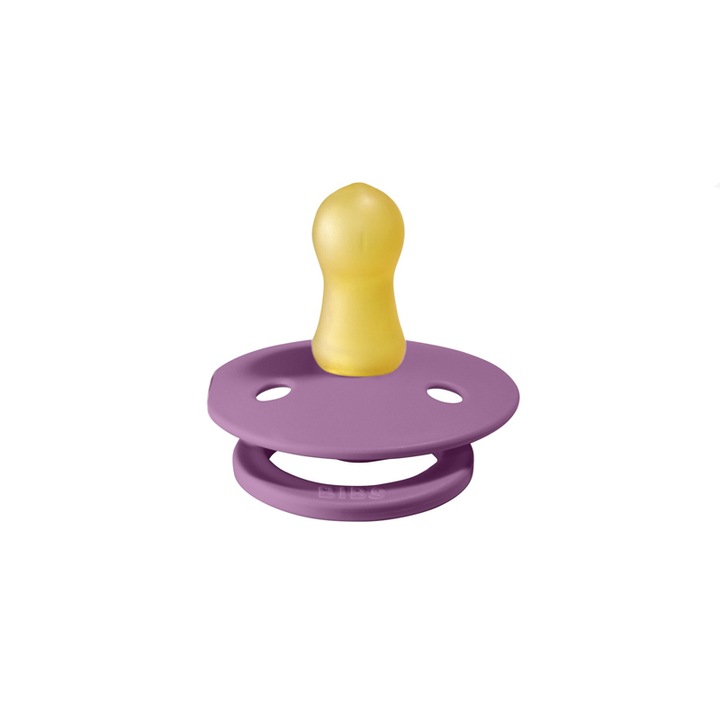 Suzeta Bibs Colour - Lavender, Latex, 0-6 luni