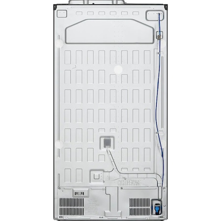 Side by side LG GSLV71PZTE, No Frost, Door In Door, 635 l, Dozator apa, Clasa E, H 179cm, Argintiu