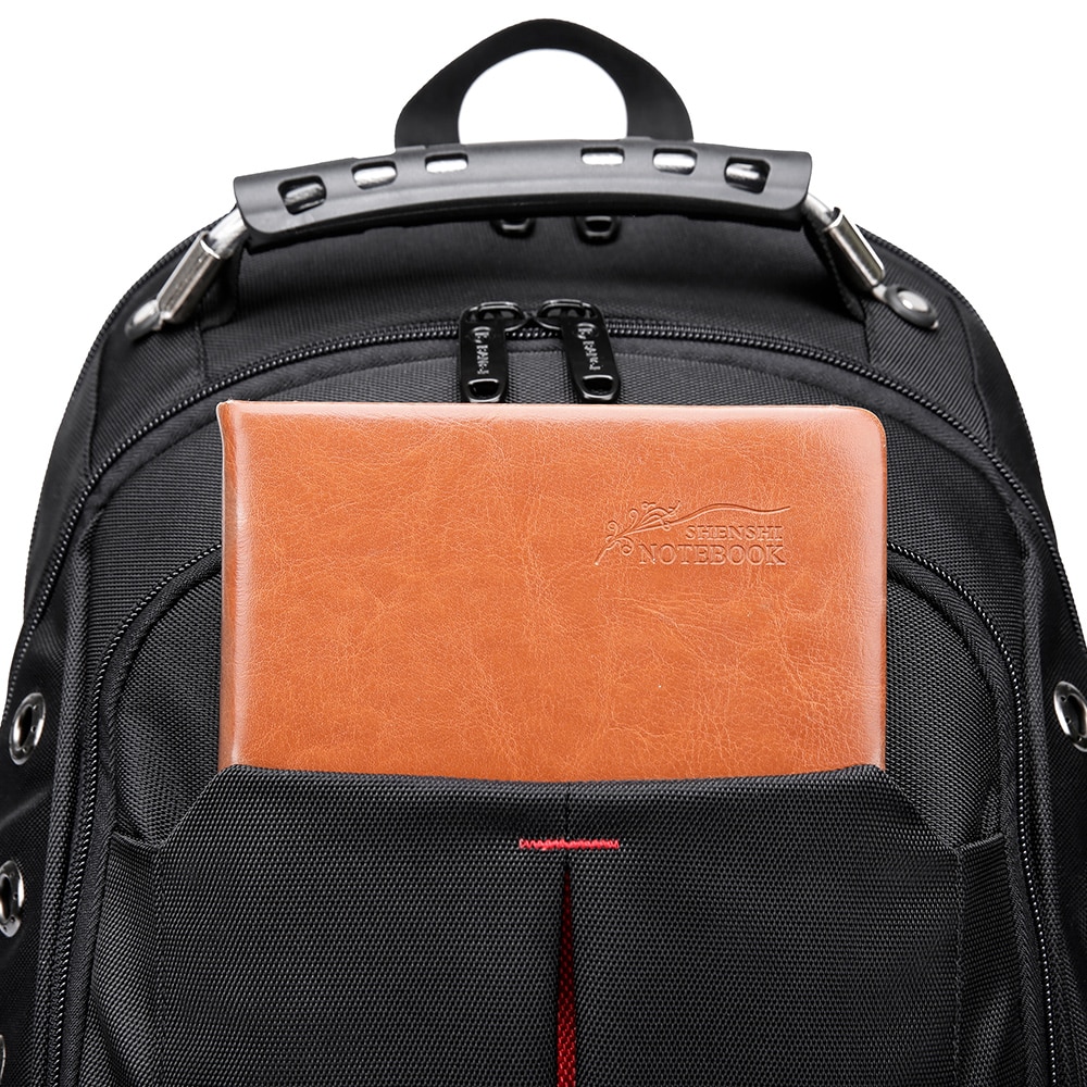 Rucsac laptop 15.6 inch, port USB, rezistent la apa, sistem fixare pe valiza, buzunar antifurt,, model sport casual BANGE, BG1905BK, Negru