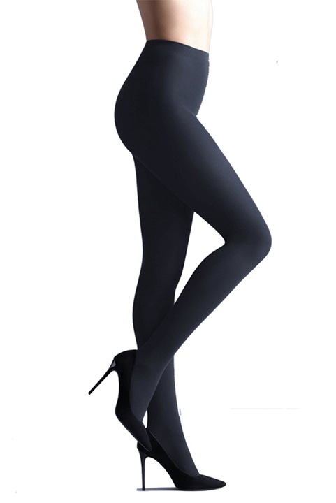 Dresuri Samba, Giulia, Microfibra, 40 DEN, Negru, Gri inchis