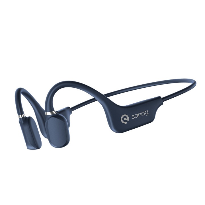 Безжични слушалки Bluetooth Wireless In Ear, Ергономичен дизайн, Bluetooth 5.0, 9D HI-FI, 120mAh, IP67, 3D звук, Touch контрол, Водоустойчиви, Син