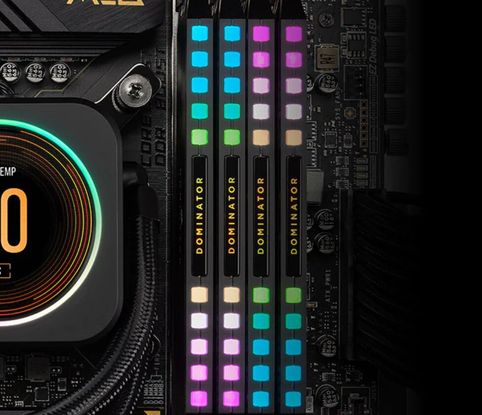 Memorie Corsair DOMINATOR® PLATINUM RGB, 32GB DDR5, 5600MHz CL36