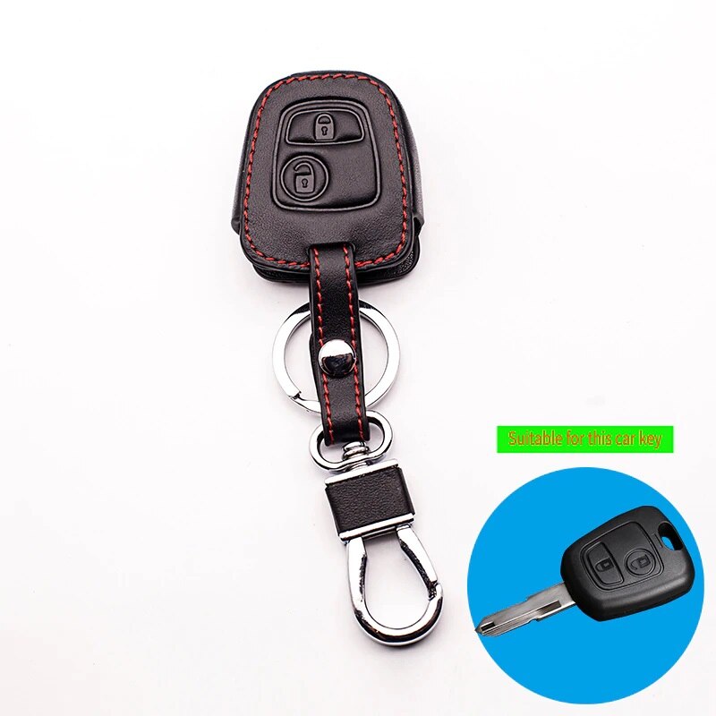 Black Flip Key Shell Case For Peugeot (107, 206, 207, 508, RCZ, 1007, 4007, 807) – 3 Button