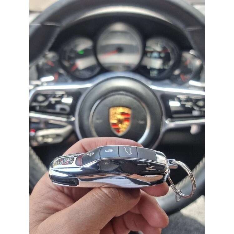 PORTACHIAVI PORSCHE MACAN CAYENNE 911 TAYCAN CAYMAN BOXSTER - Foto 3