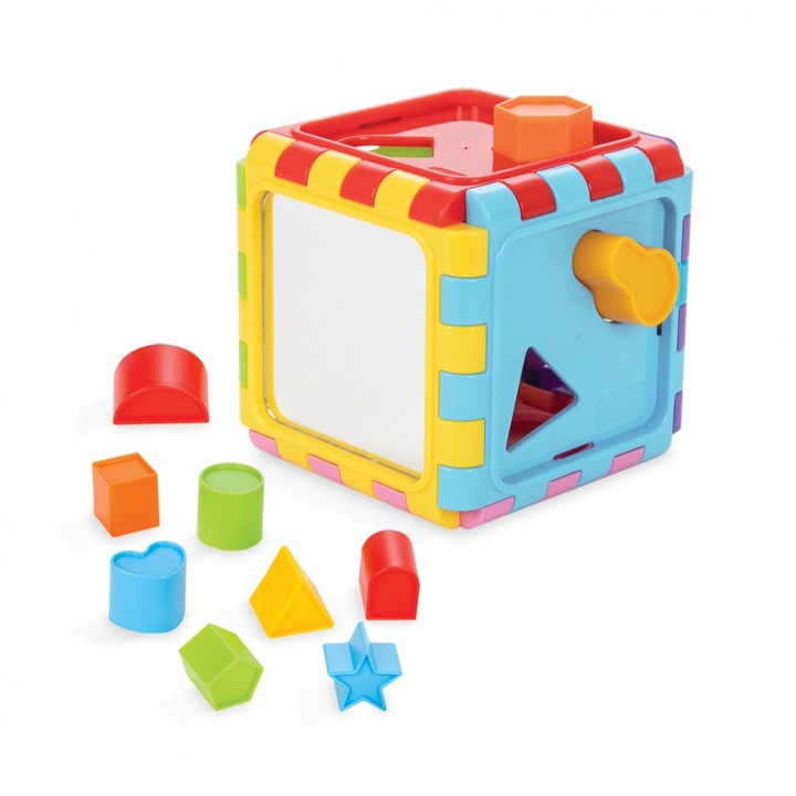 Cub educativ cu sortator si oglinda Pilsan Cube
