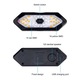 Set semnalizator Bicicleta, Zggzerg, Incluse claxon, Incarcare USB, 5 moduri de lumina, IP65 Rezistent la Apa si Praf, Usor de Instalat, Negru
