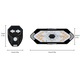 Set semnalizator Bicicleta, Zggzerg, Incluse claxon, Incarcare USB, 5 moduri de lumina, IP65 Rezistent la Apa si Praf, Usor de Instalat, Negru