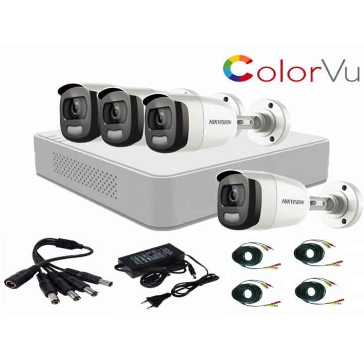 Kit/sistem supraveghere video ENVIO cu 8 camere 2 MP Full HD AESS-KIT8CHBFP50H200-HDD