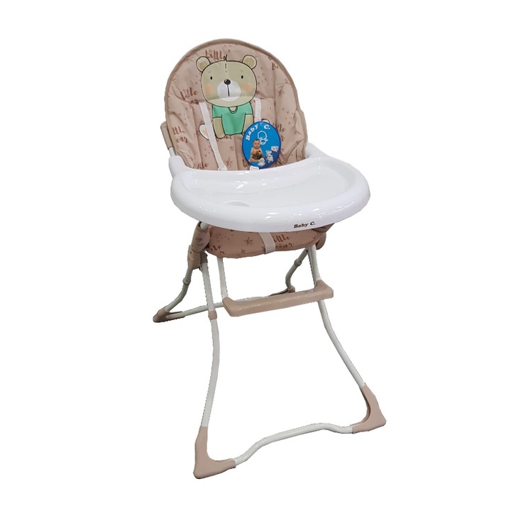 BabyCare Wale SCBC4 étkezőszék, barna