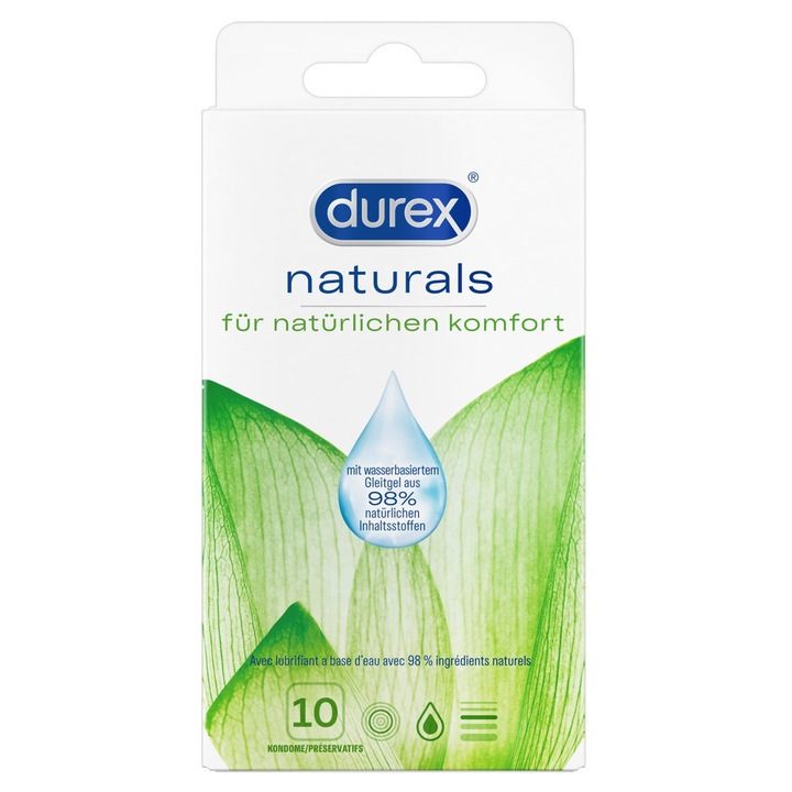 Презервативи Durex Naturals 10 бр