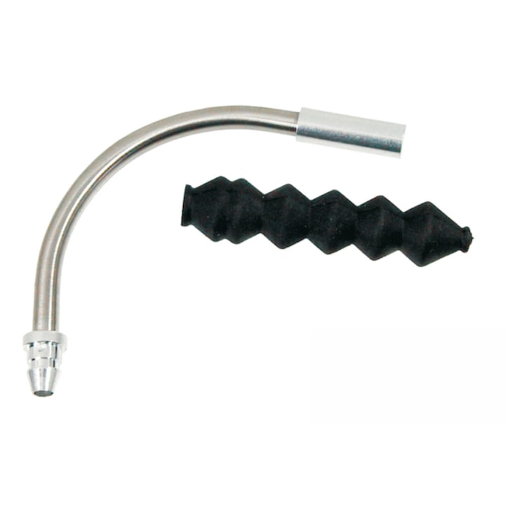 Ghidaj cablu frana, RMS, inclinare 100° pentru V-Brake din aluminiu