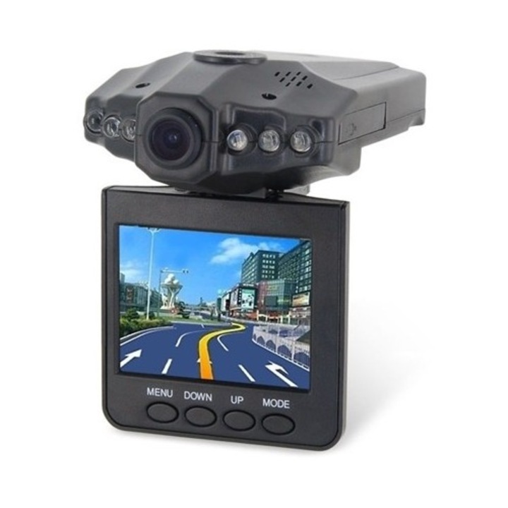 Камера за наблюдение на автомобил H198, HD, 2.5" екран, NightVision