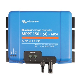 Controler regulator pentru baterii sisteme solare BlueSolar MPPT 150/60-MC4 (12/24/48V-60A) Victron Controler regulator pentru baterii sisteme solare BlueSolar MPPT 150/60-MC4 (12/24/48V-60A) Victron