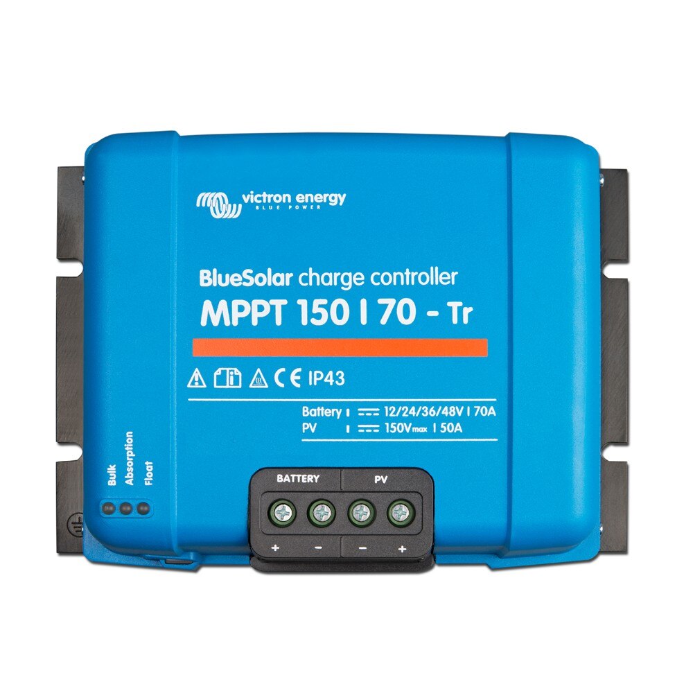 impulse calm down engine Controler alimentare baterii panou solar fotovoltaic BlueSolar MPPT  150/70-Tr (12/24/48V-70A) Victron - eMAG.ro