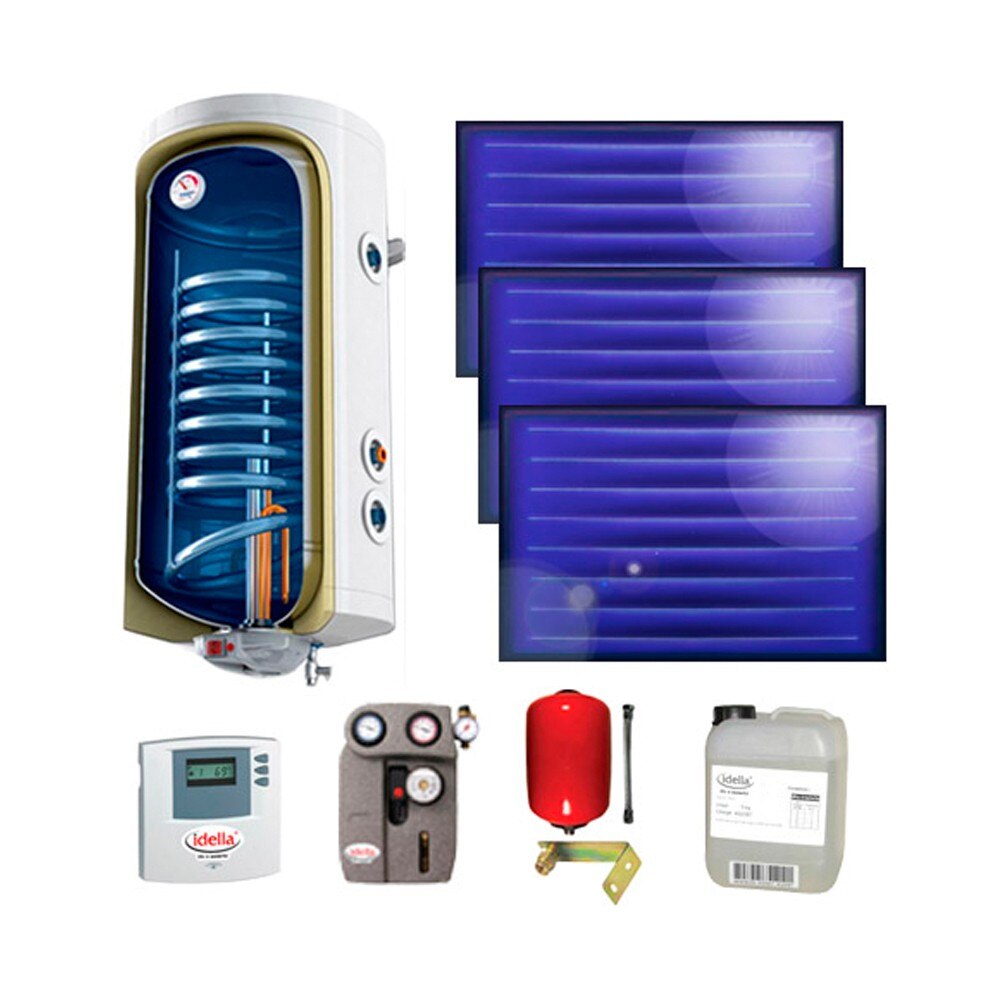 Kit panouri solare Idella Smarty One ISMO 3x1 - 150.1TE