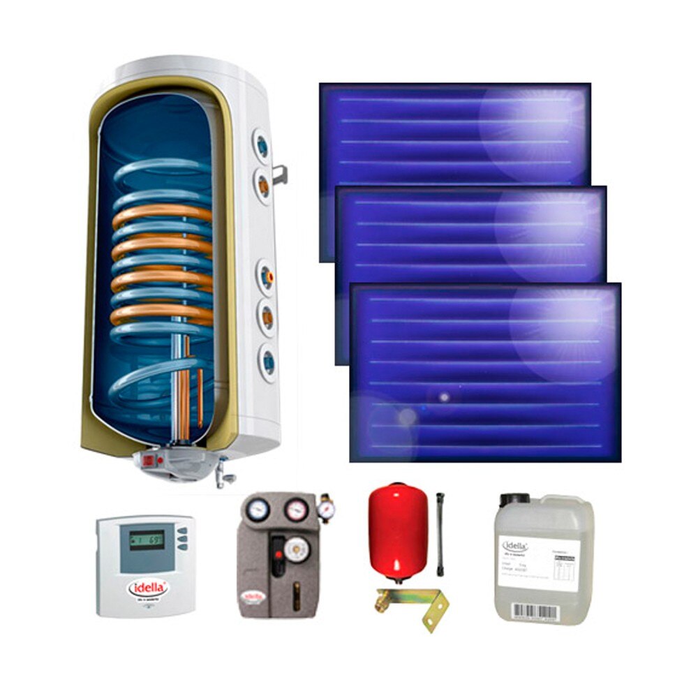 Kit panouri solare Idella Smarty One ISMO 3x1 - 150.2TE