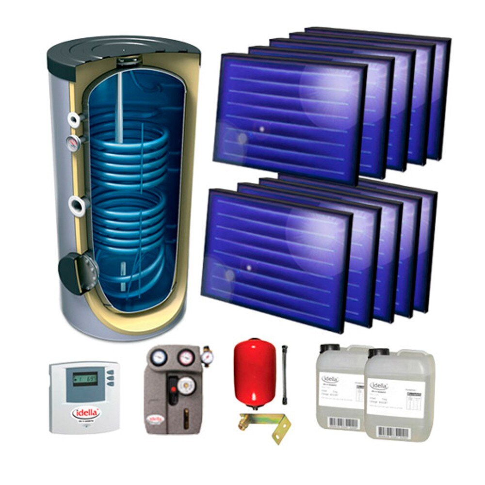 Kit panouri solare Idella Smarty One ISMO 10x1 - 500.2BS