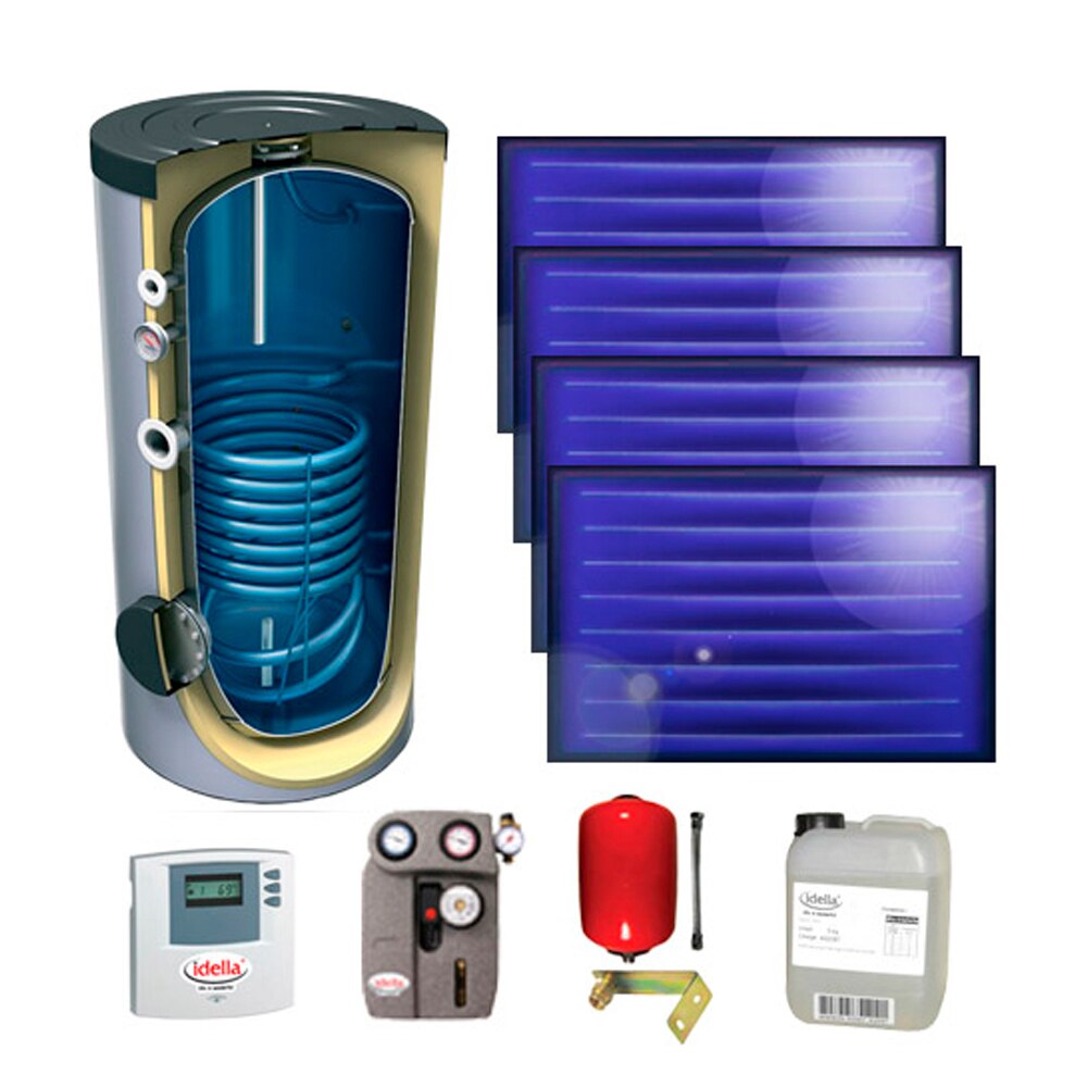 Kit panouri solare Idella Smarty One ISMO 4x1 - 300.1BS