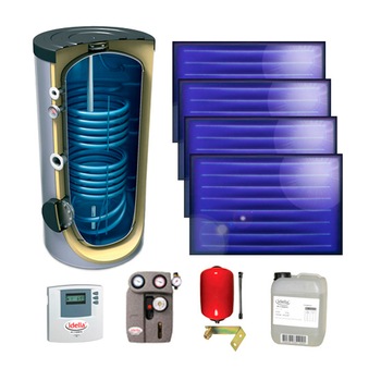 Kit panouri solare Idella Smarty One ISMO 4x1 - 300.2BS Kit panouri solare Idella Smarty One ISMO 4x1 - 300.2BS