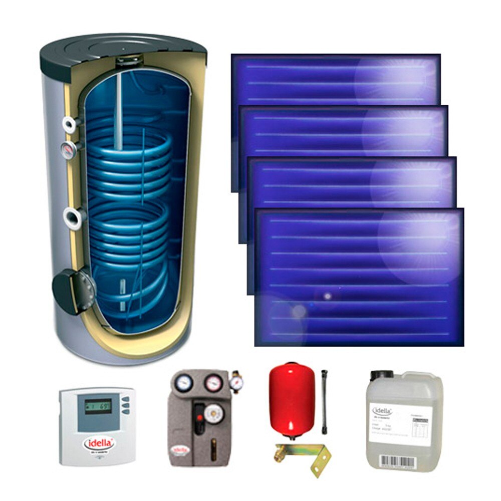 Kit panouri solare Idella Smarty One ISMO 4x1 - 200.2BS