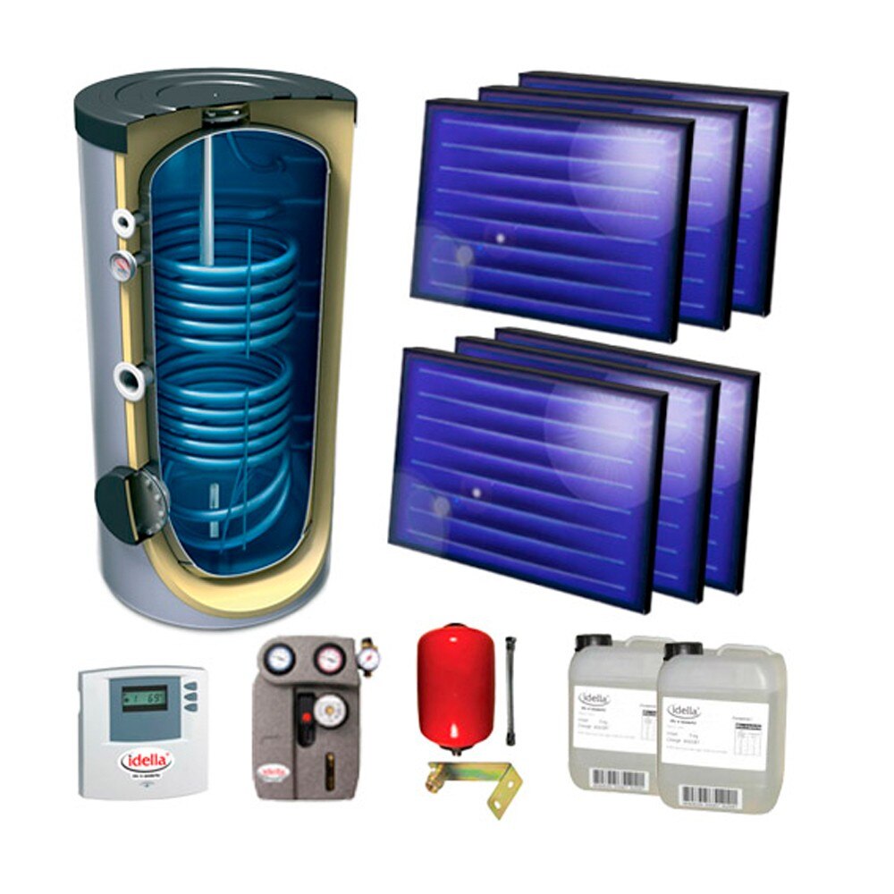 Kit panouri solare Idella Smarty One ISMO 6x1 - 300.2BS