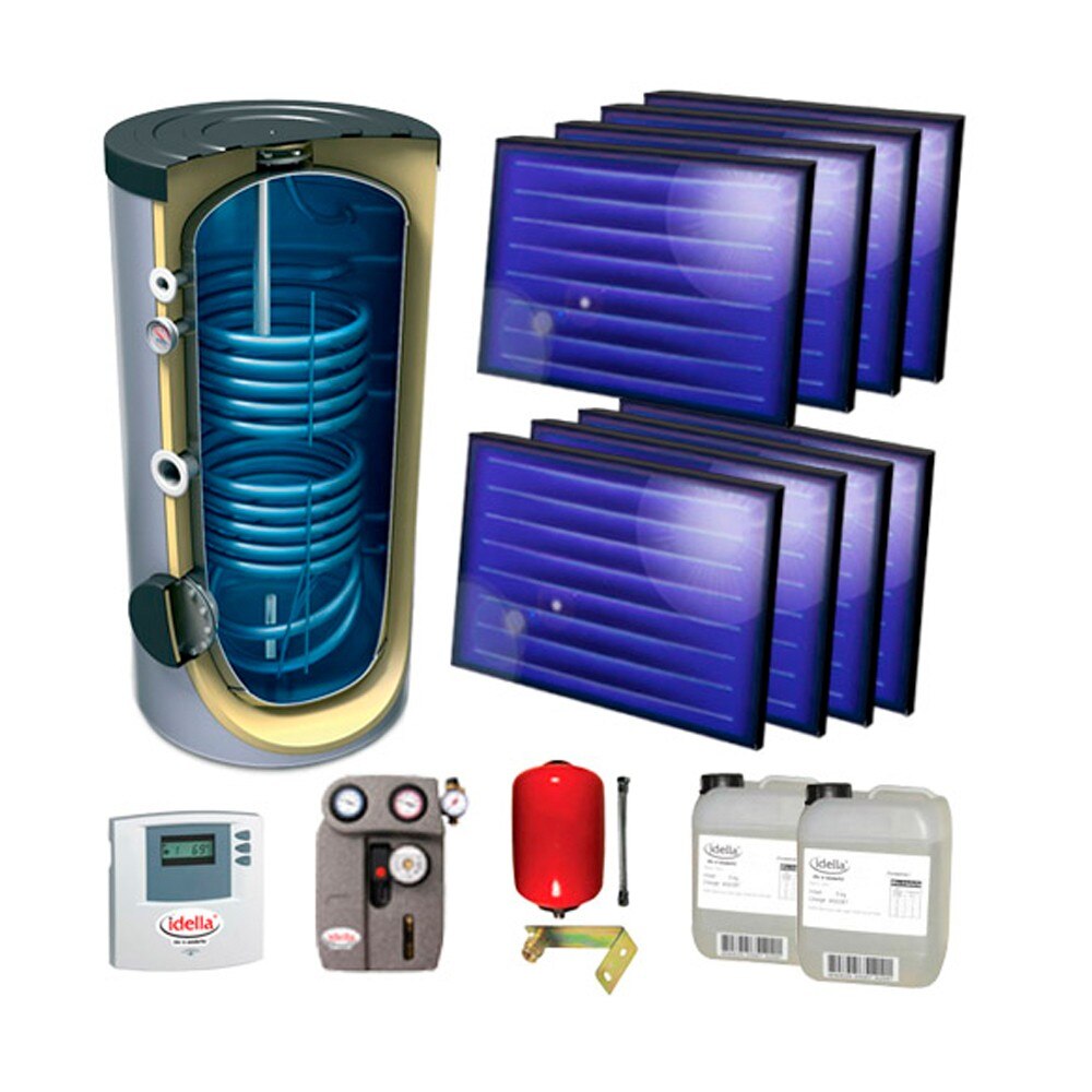 Kit panouri solare Idella Smarty One ISMO 8x1 - 400.2BS