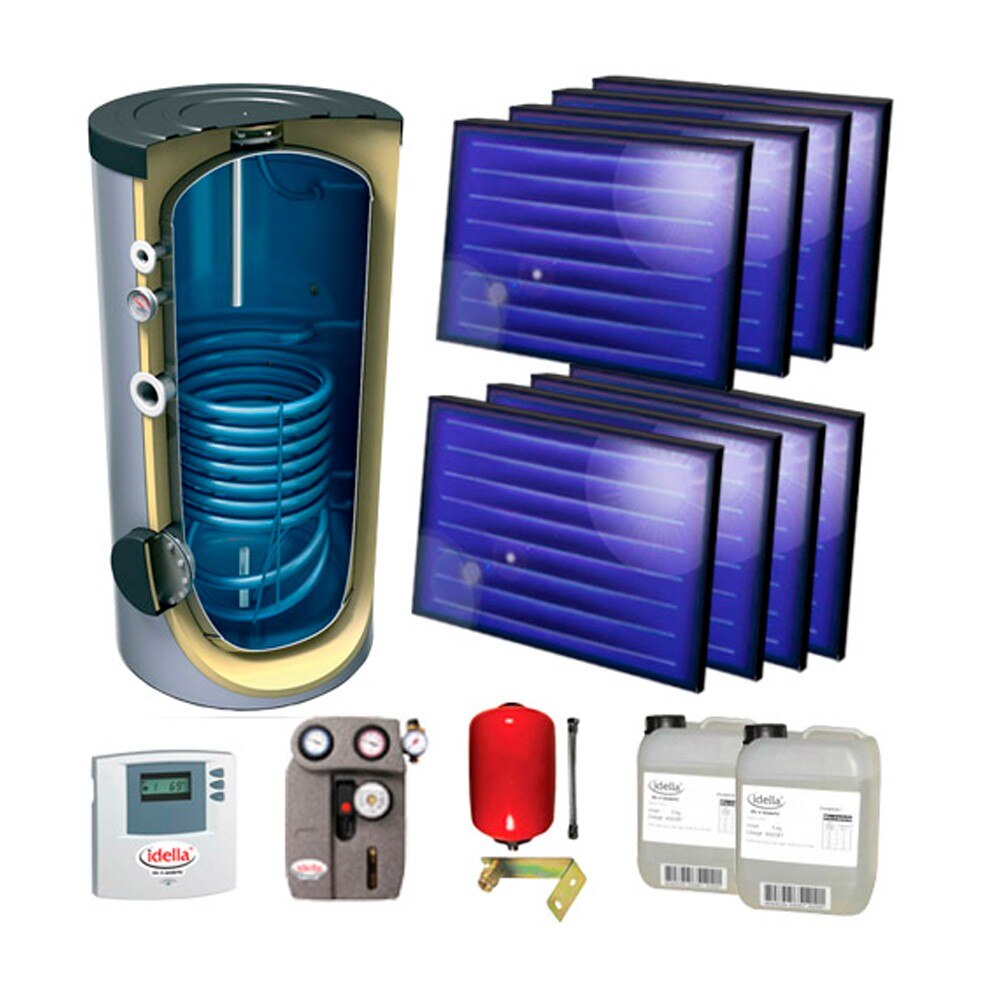 Kit panouri solare Idella Smarty One ISMO 8x1 - 400.1BS