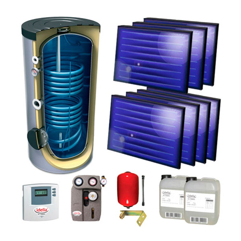 Kit panouri solare Idella Smarty One ISMO 7x1 - 400.2BS