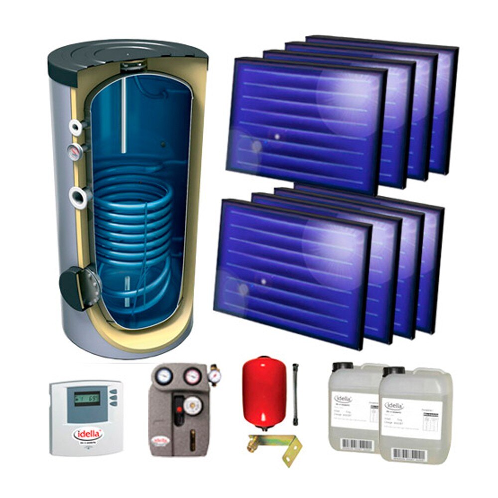 Kit panouri solare Idella Smarty One ISMO 8x1 - 500.1BS