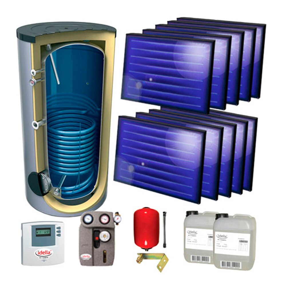 Kit panouri solare Idella Smarty One ISMO 10x1 - 750.1BM