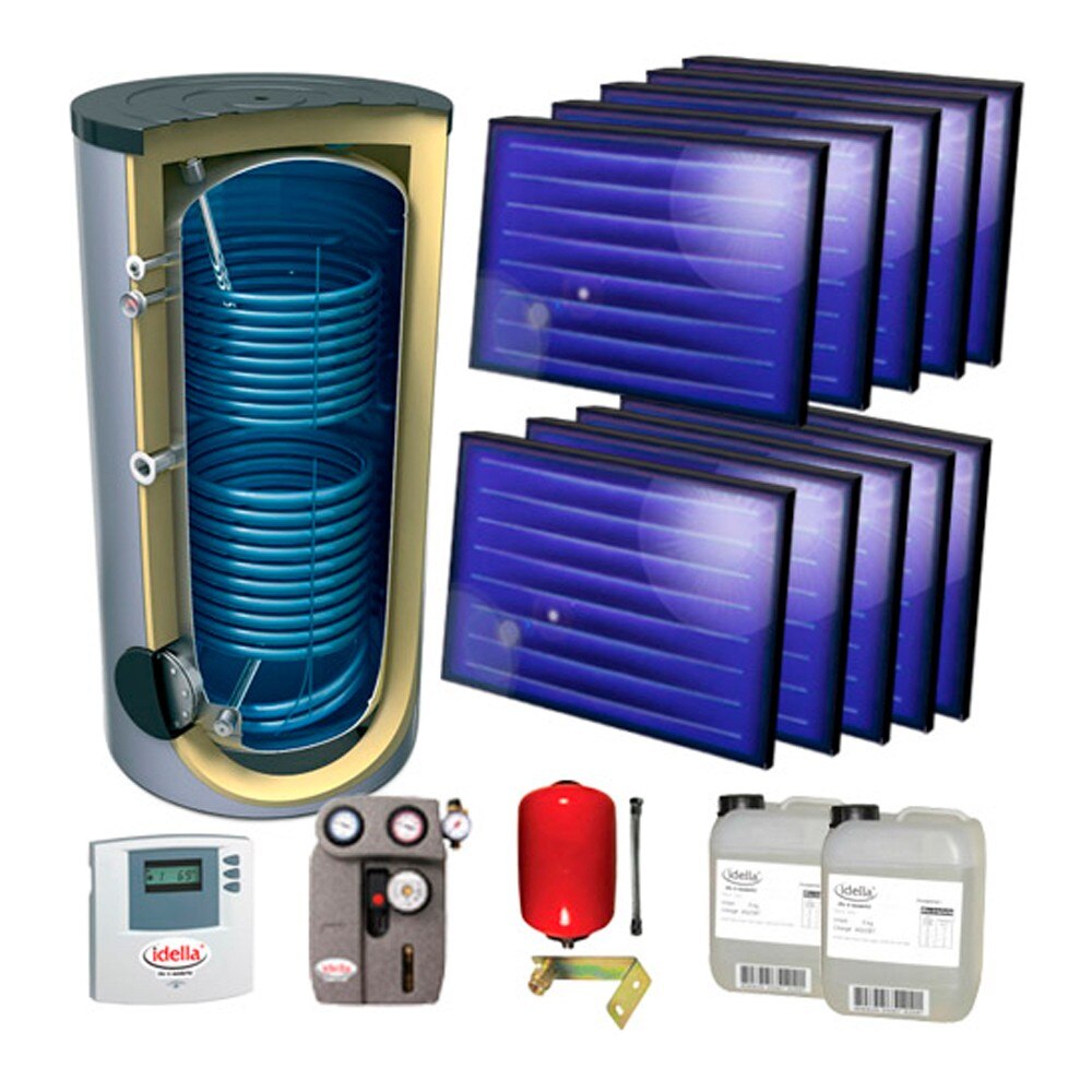 Kit panouri solare Idella Smarty One ISMO 10x1 - 750.2BM