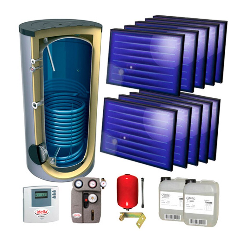 Kit panouri solare Idella Smarty One ISMO 10x1 - 1000.1BM