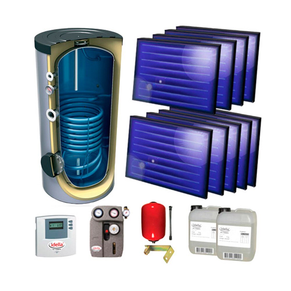 Kit panouri solare Idella Smarty One ISMO 9x1 - 800.1BM