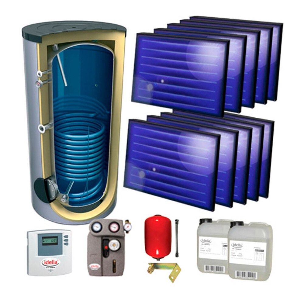 Kit panouri solare Idella Smarty One ISMO 10x1 - 800.1BM