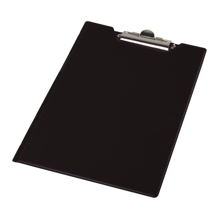 Clipboard dublu standard, Negru