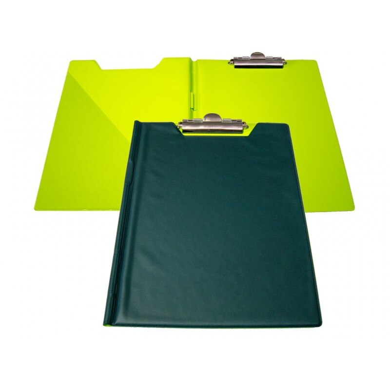 Clipboard dublu bicolor, Verde/Vern