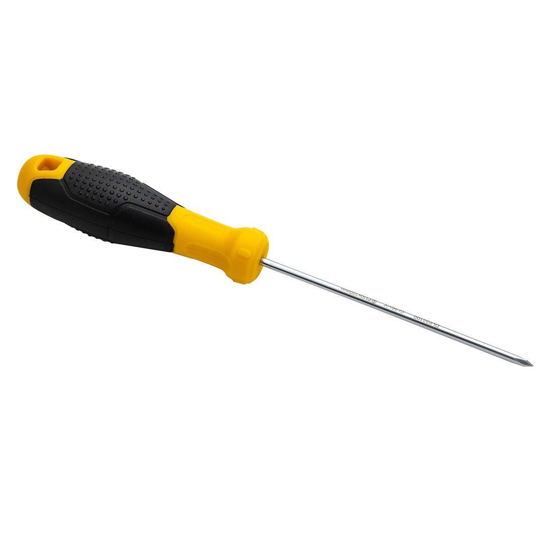 Отвертка Philips PH0x100mm Deli Tools EDL633100, Жълта - eMAG.bg