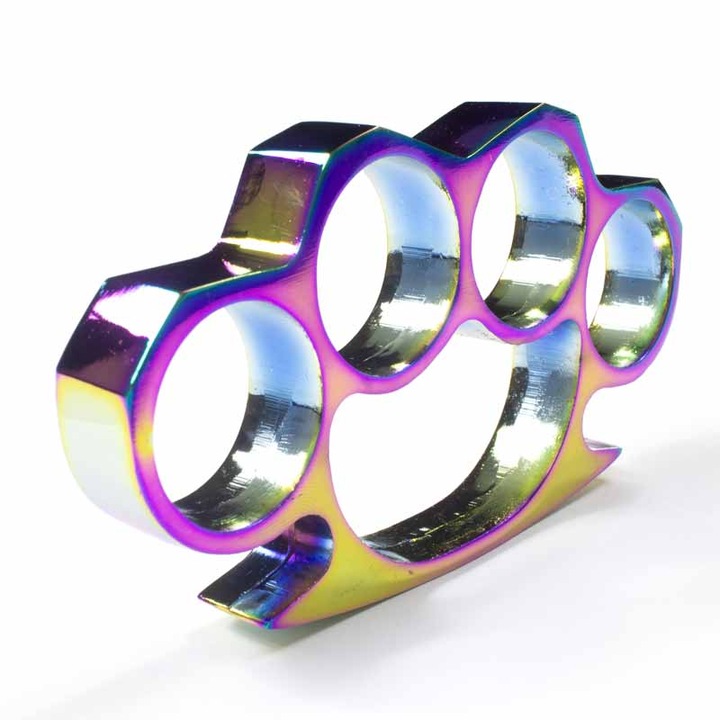 Pumnal Rainbow Blast, Fade, Otel inoxidabil, Multicolor, 1 cm, Dalimag